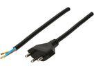 Actual product image Max Hauri TD mains cable H05VV-F3G1.0 (3 m, Type 12)