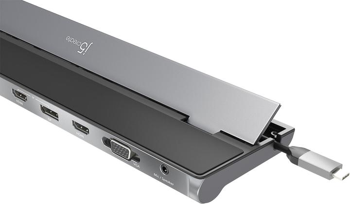 j5Create Triple Display Dock (USB-C, USB-A, 4 Ports)