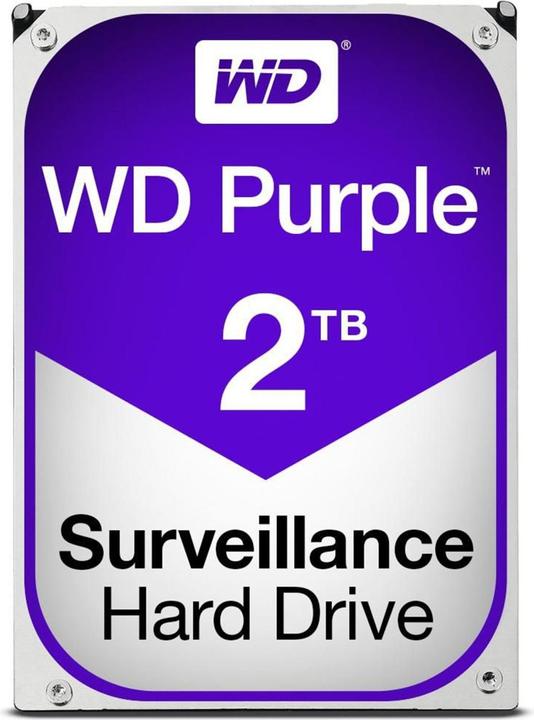 WD Purple 2TB (2 TB, 3.5", CMR)