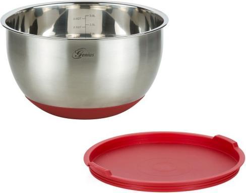 Produktbild Genius Edelstahl Schüssel Set (22 cm, 3 l, 3 x)