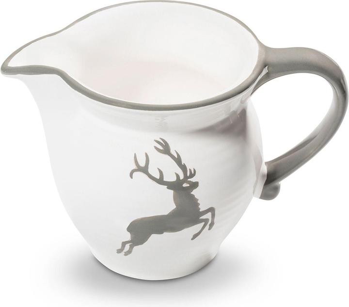Produktbild Gmundner Keramik Grauer Hirsch, Milchgiesser Cup 0,3 Liter (0.30 l)