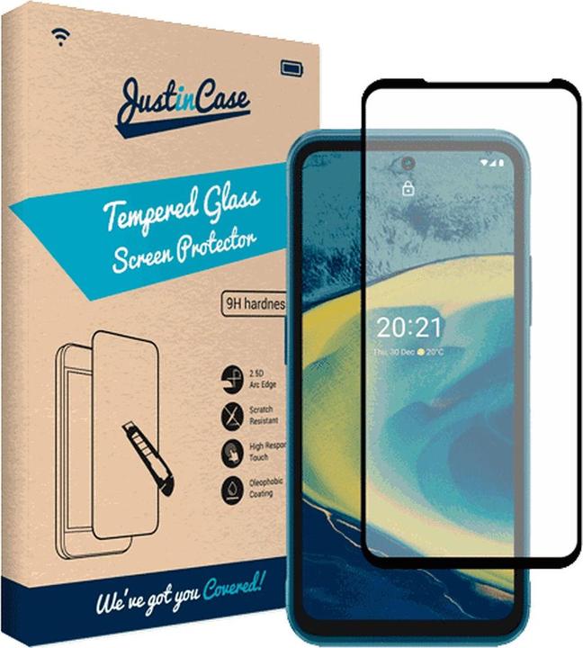 Produktbild Just in Case GehÃ¤rtetes Glass Edge To Edge Displayschutzfolie Nokia XR20 (1 Stück, Nokia XR20)