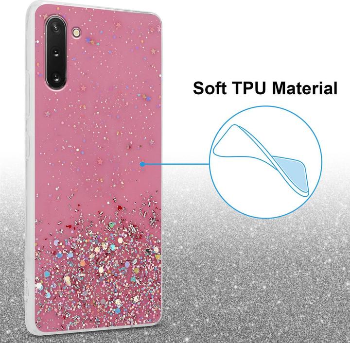Produktbild Cadorabo TPU Cover funkelnder Glitter (Samsung Galaxy Note 10)