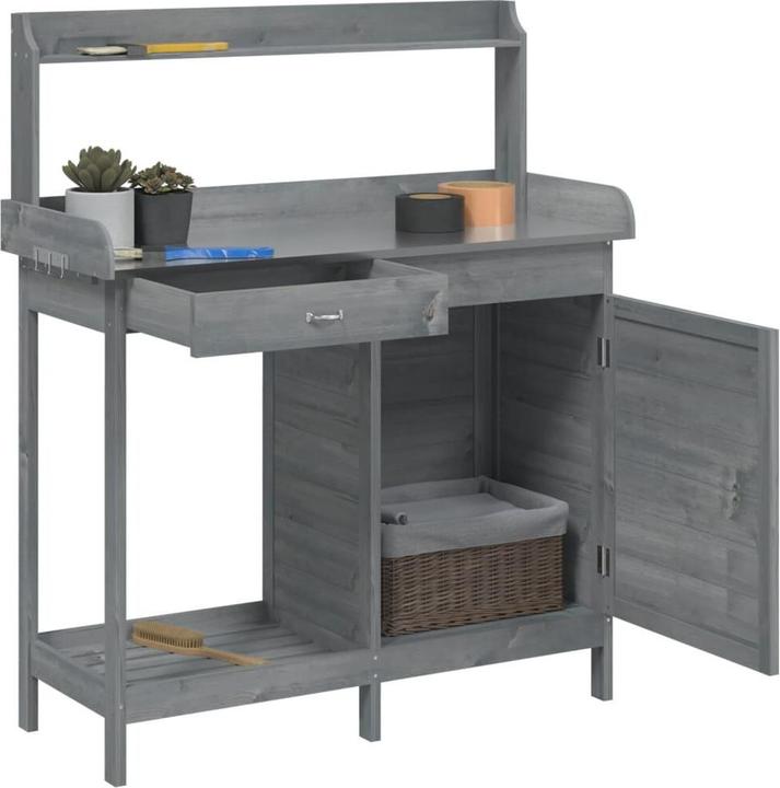 Produktbild VidaXL Pflanztisch mit Schrank