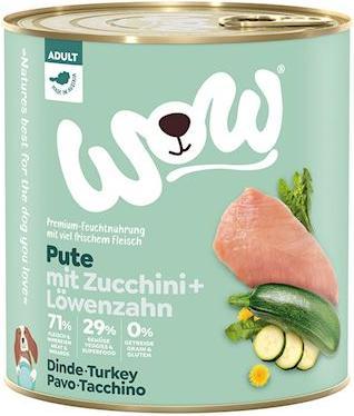 Image du produit WOW Adult dinde & courgette (Adulte, 6 pcs, 800 g)
