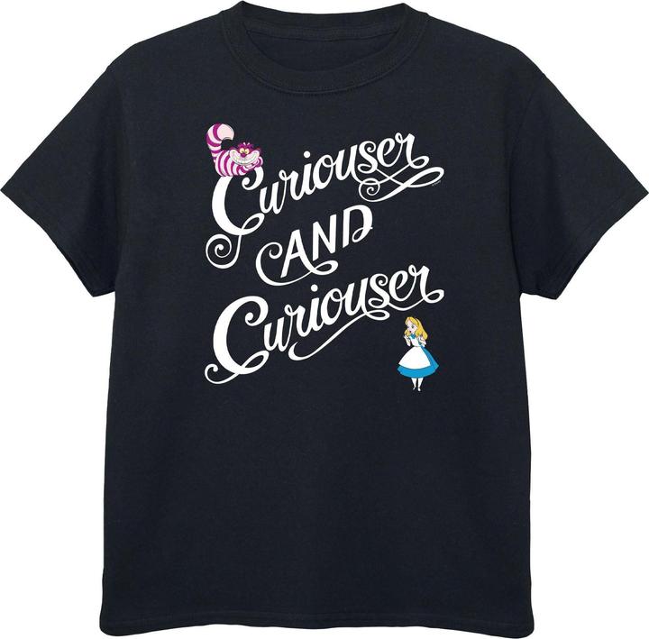 Image du produit Alice In Wonderland - T-shirt CURIOUSER AND CURIOUSER - Fille (140, 146)