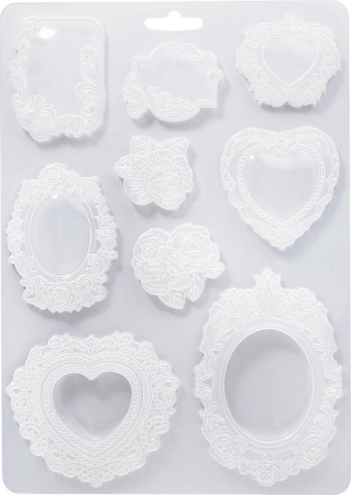 Image du produit Stamperia Moule "Precious - Cadre photo roses