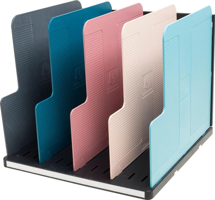 Image du produit Exacompta MODULOTOP, vertikaler Sorter mit 5 Trennplatten, Skandi (A4+)