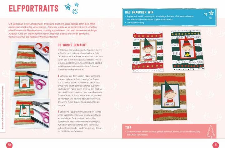 Energy Label Colourful Christmas crafts