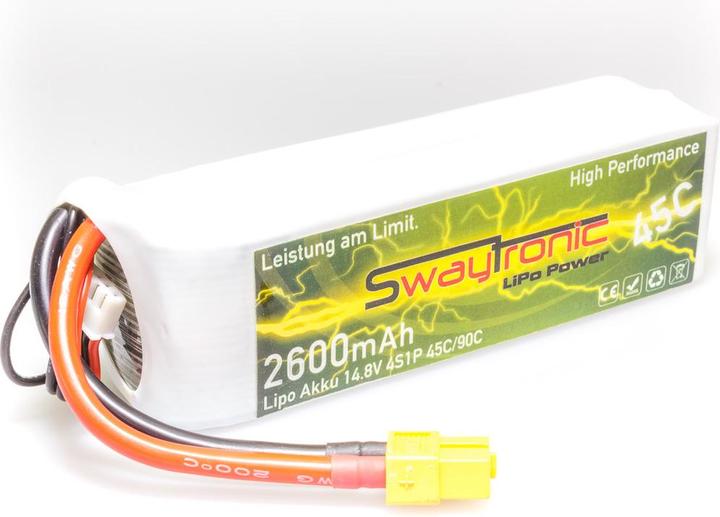 Actual product image Swaytronic Sway-FPV Battery (14.80 V, 2600 mAh)