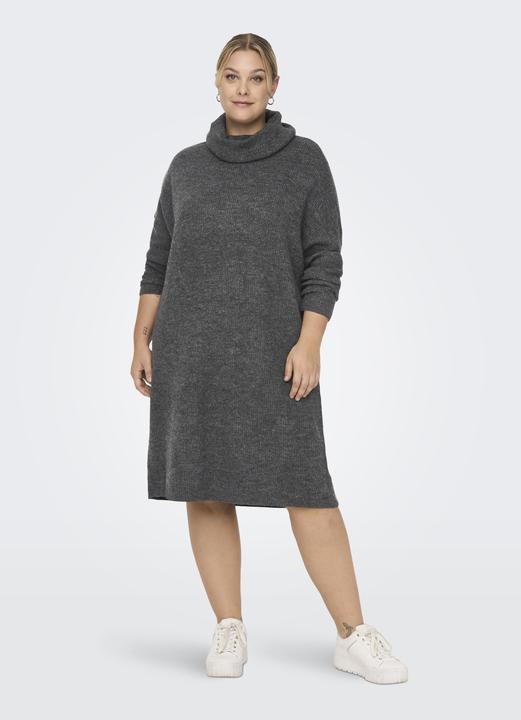 Produktbild Only Curvy Wasserfall-Ausschnitt Woll Strickkleid (L)