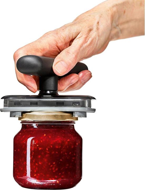 Immagine prodotto OXO Apriscatole (Apribottiglie con coperchio in plastica)