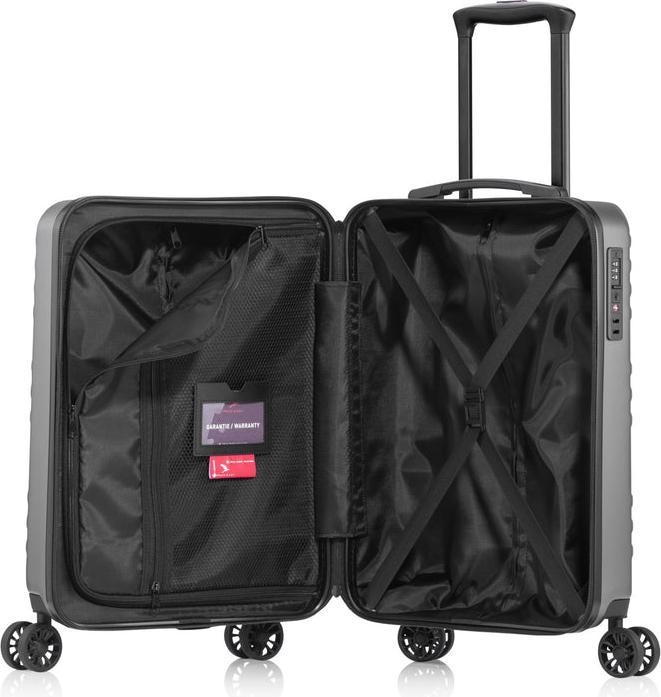 Immagine prodotto Pack Easy Mena, Cabin-Trolley S, anthracite (40 l, Bagaglio a mano (fino a 50 litri))