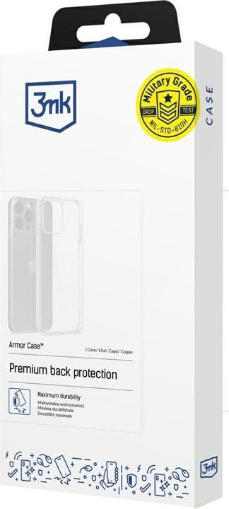 Immagine prodotto 3MK Armor Case for Apple iPhone 16e - transparent (Apple iPhone 16e)