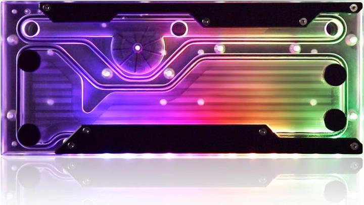 Image du produit Raijintek ACHERON 240 RBW Distro Plate - acrylique, D-RGB