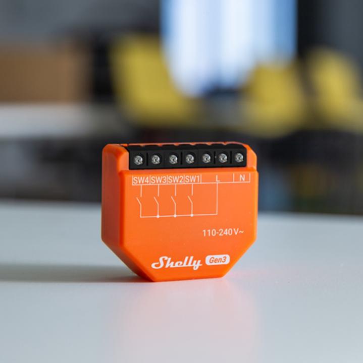 Produktbild Shelly i4 Gen3 (Schaltaktor)