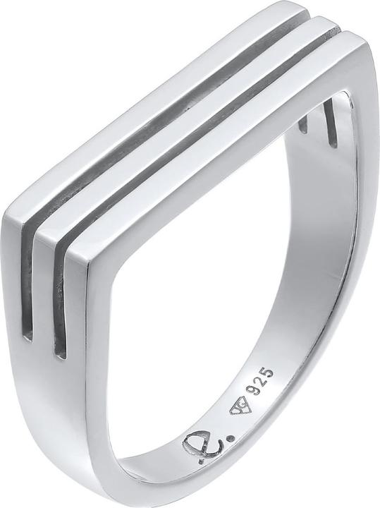 Image du produit Elli Rectangle, anneau sigillaire (66, Argent 925)