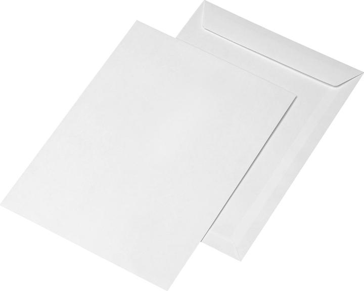 Produktbild Elepa Versandtaschen C4 (229 x 324 mm) Offset weiss, Papier: 90 g/qm, Klebung: haftklebend, ohne Fenster (250 x)