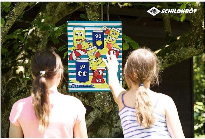 Image du produit Schildkröt Kit Roll Up Dart cible à vélcro 51x41 cm, 2x3 balles Ø 3 cm, dès 3 ans