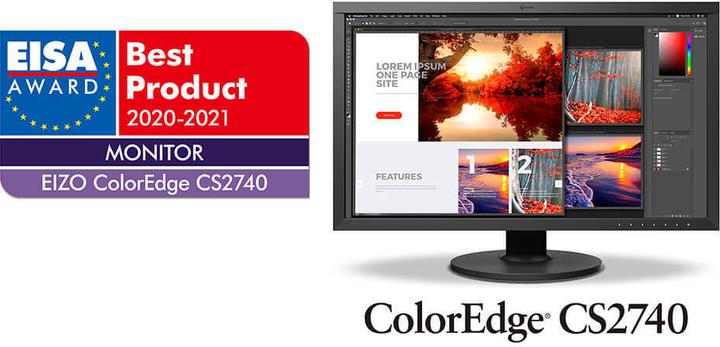 Actual product image Eizo CS2740 ColorEdge (3840 x 2160 Pixels, 27")