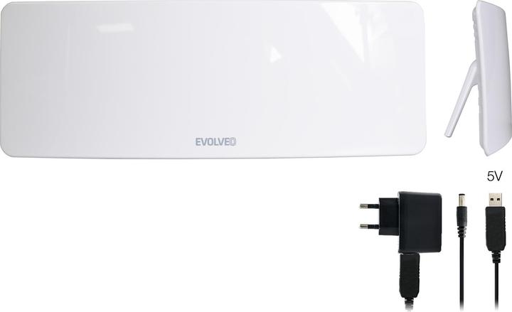 Evolveo Xany 1 Antenne de télévision LTE Indoor 50 dB (Antenne d'intérieur, 50 dB, LTE)