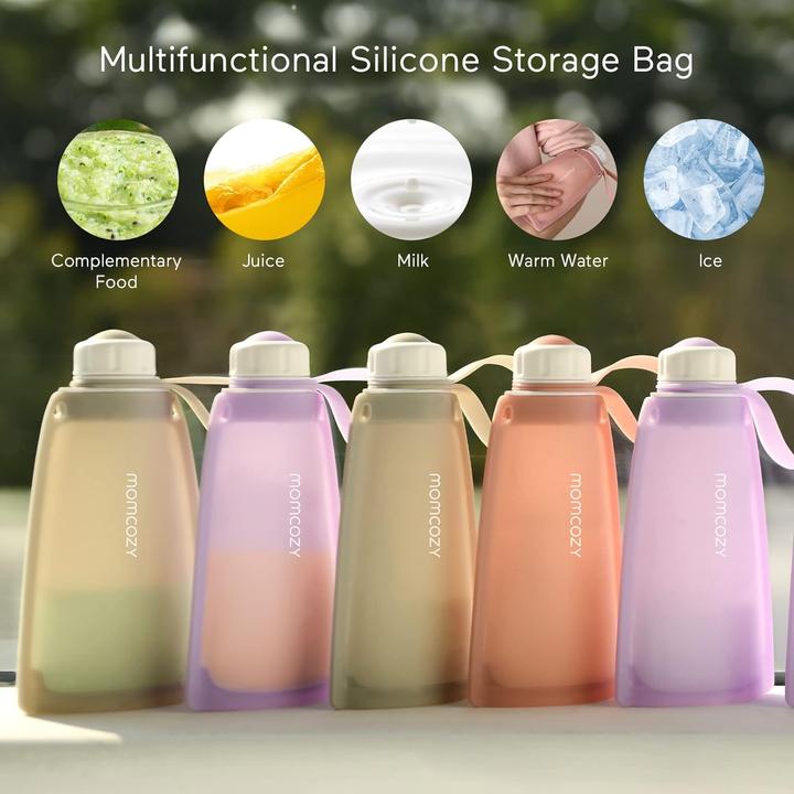 Image du produit Momcozy Sac de conservation du lait en silicone