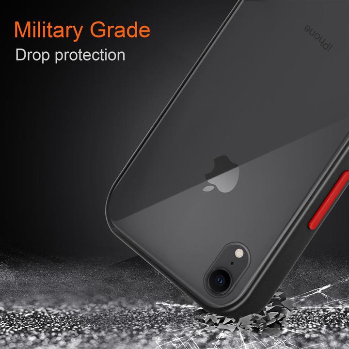 Actual product image Cadorabo Hybrid Matt Cover (Apple iPhone XR)