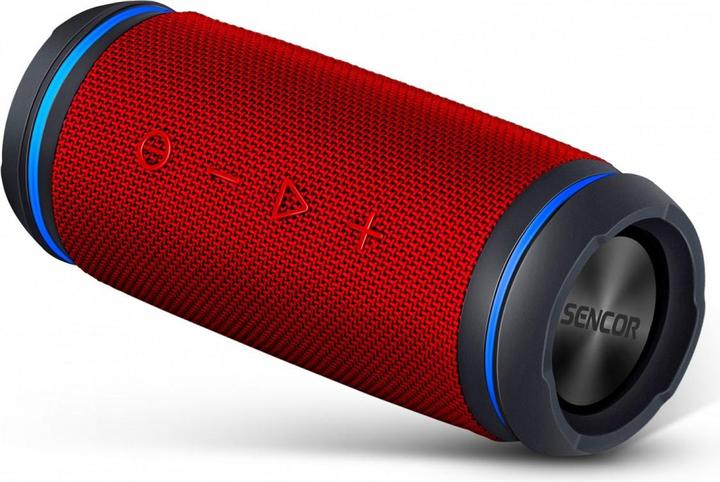 Actual product image Sencor Garsiakalbis Bluetooth SSS 6400 Sirius 30W, TWS, NFC, IPX6 Raudona (Battery operated)