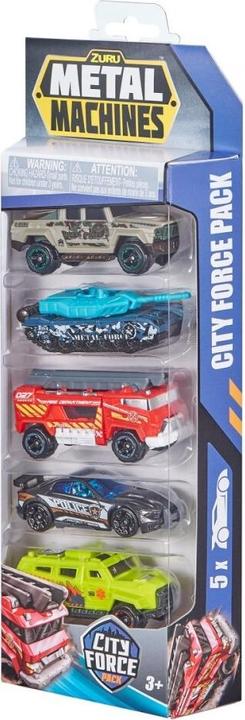 Image du produit Zuru Metal Machines - City Force 5PK (6767)