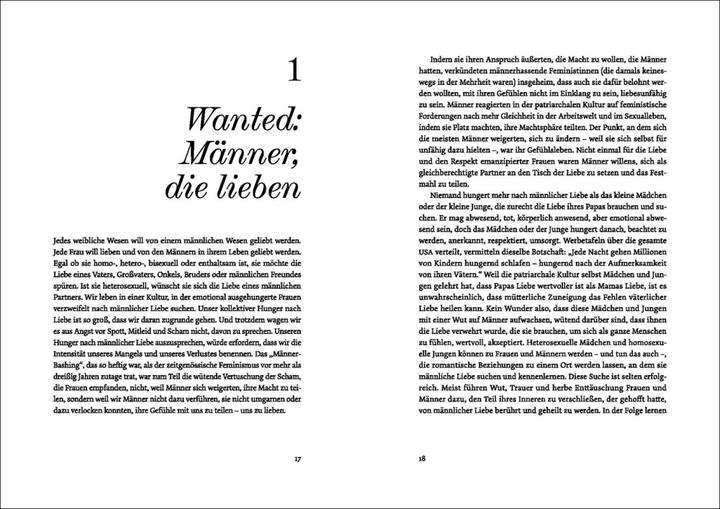 Actual product image Männer, Männlichkeit und Liebe (German, Bell Hooks, 2022)