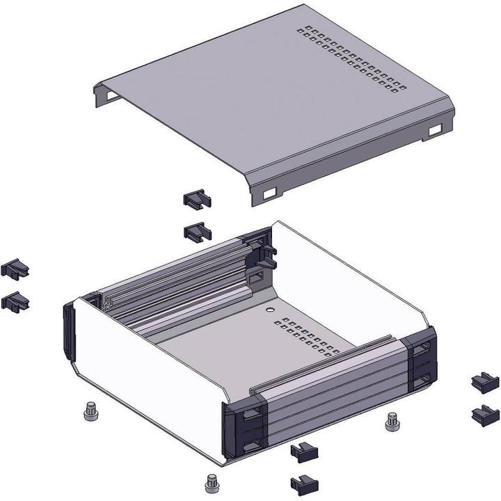Actual product image Axxatronic Table housing 350 x 260 x 120 (Housing)