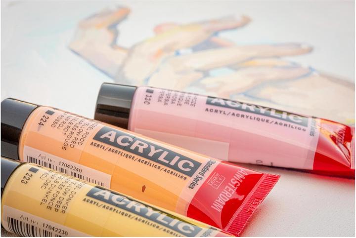 Produktbild Amsterdam Acrylfarbe Pastels (Mehrfarbig, 240 ml)