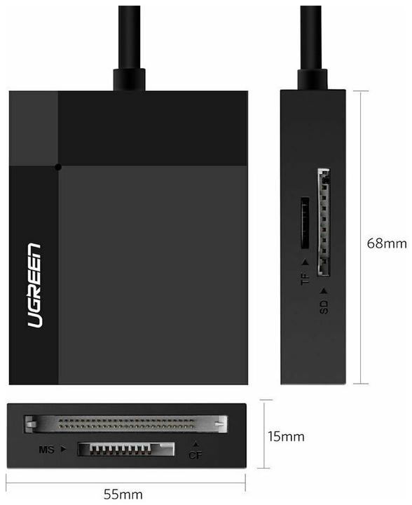 Produktbild Ugreen CR125 4-in-1 (USB 3.0)