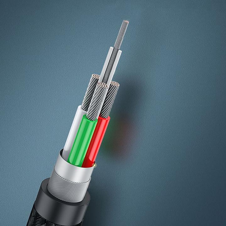 Actual product image Ugreen US370 45034 cable for USB-C / USB-B printer 1m - black (1 m, USB 2.0)