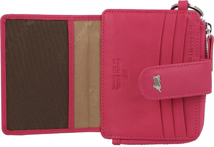 Immagine prodotto Braun Büffel Porta carte di credito Joy con protezione RFID in pelle 11 cm