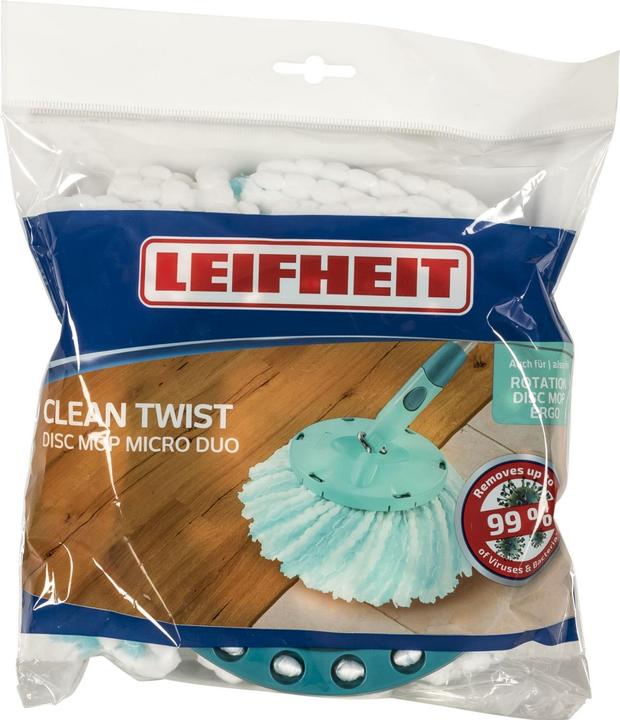Produktbild Leifheit Ersatzkopf Clean Twist Disc Mop microduo (1 Stk.)