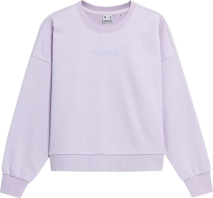 4F Damen Sweatshirt helllila H4L22 BLD023 52S L (L)