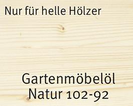 Image du produit AURO Huile pour meubles de jardin 102 (Blanc naturel, 0.75 l)