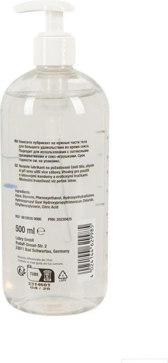 Actual product image Just Glide Waterbased (500 ml)