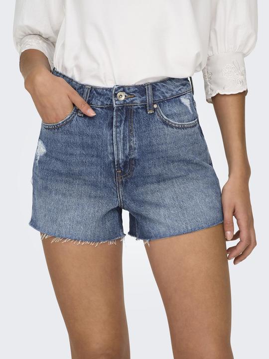 Actual product image Only ONLGABI Hohe Taille Normal geschnitten Jeans-Shorts Jeans-Shorts (XL)