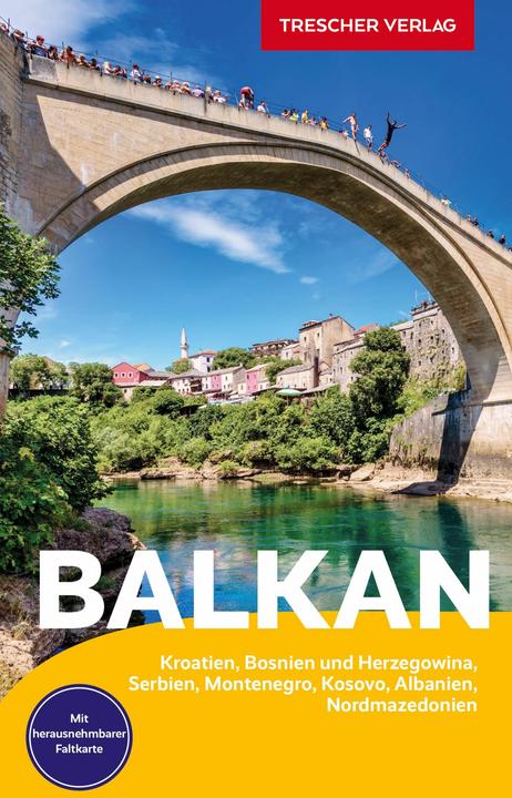 Actual product image Reiseführer Balkan (German, Martin Bock, Birgitta Gabriela Hanover Moser, Frank Dietze, Matthias Koeffler, Shkëlzen Alite, 2023)