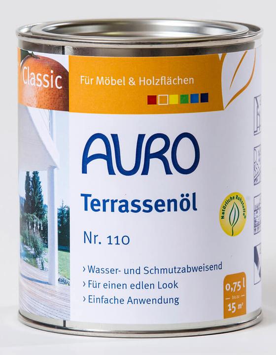 Image du produit AURO Huile de terrasse 110 (Teck, 0.75 l)