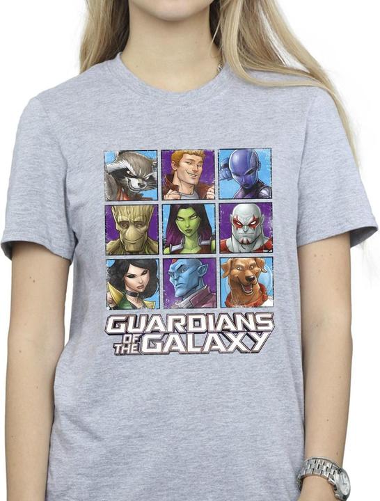 Produktbild Guardians of the Galaxy Character Squares TShirt (XXL)