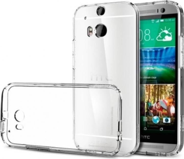 Actual product image Screenguard HTC One M9 Flexible TPU Clear Case (HTC One M9)
