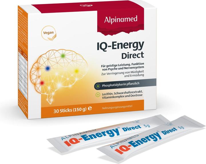 Produktbild Alpinamed IQ-Energy Direct (30 Stück, Pulver, Sachet, 150 g)