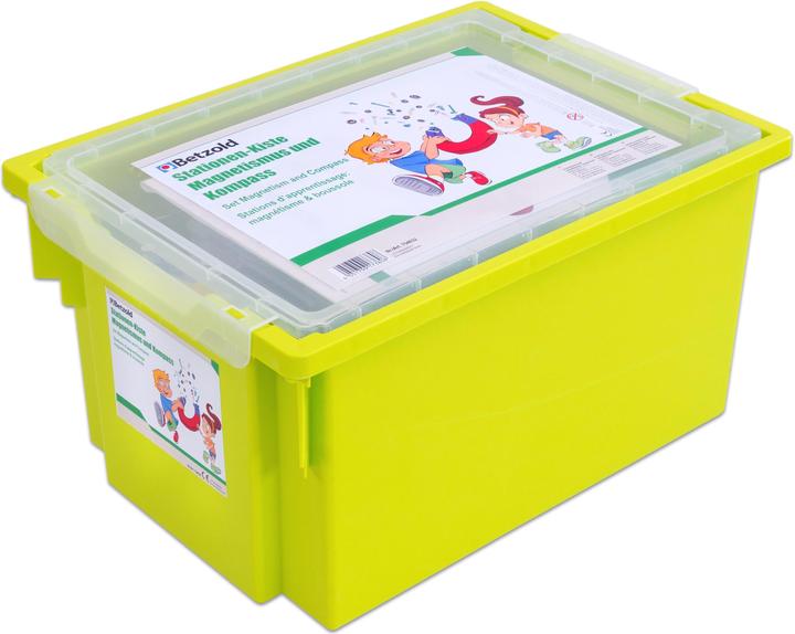 Produktbild Betzold Stationen-Kiste Magnetismus und Kompass