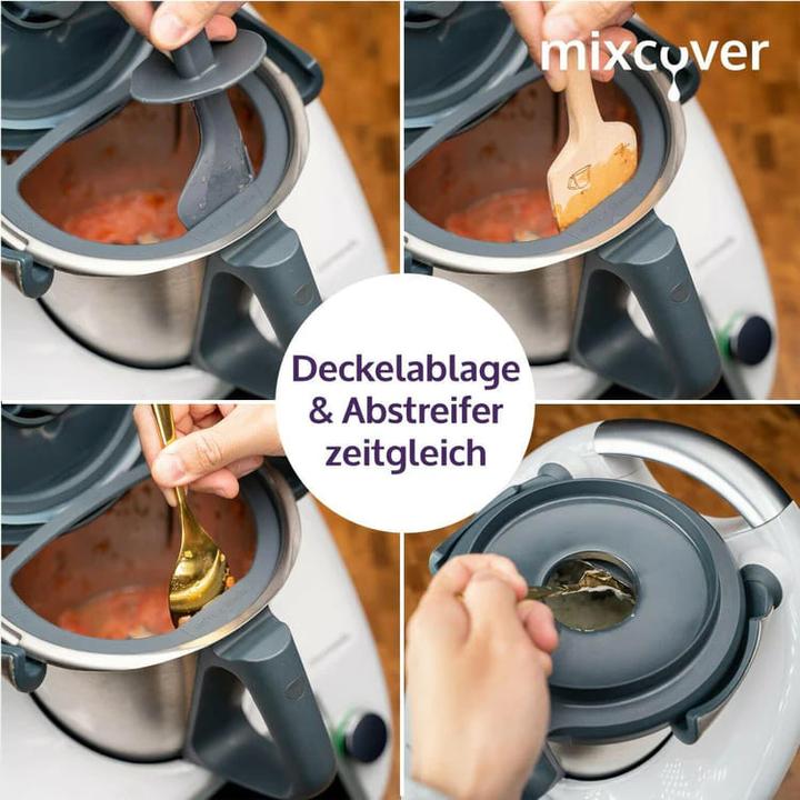 Actual product image Mixcover Lid holder and wiper aid compatible with Thermomix TM6 TM5 TM31