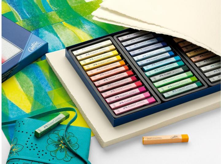 Produktbild Faber-Castell Softpastellkreiden (Mehrfarbig, 36 x)