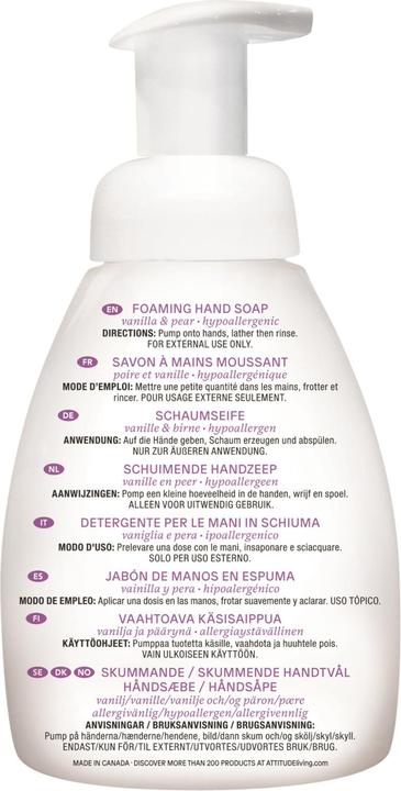 Immagine prodotto Attitude Piccole foglie (Sapone liquido, 295 ml)