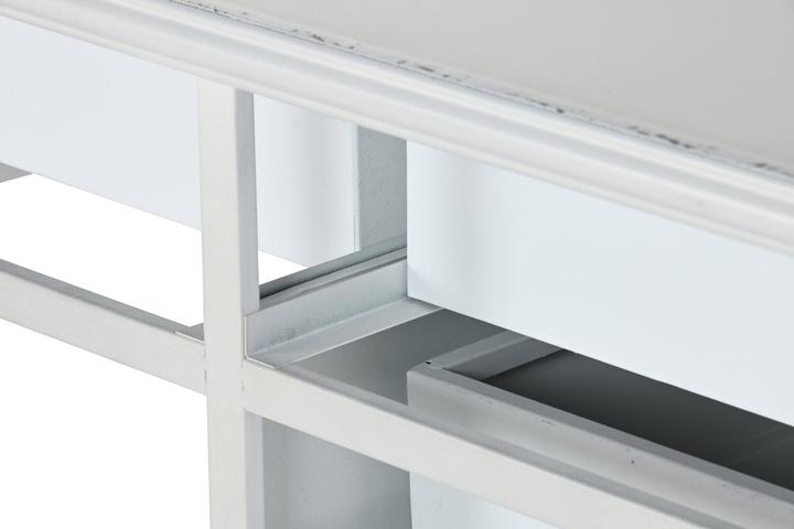 Image du produit Esprit Desk Home White Metal 122 x 50 x 76 cm